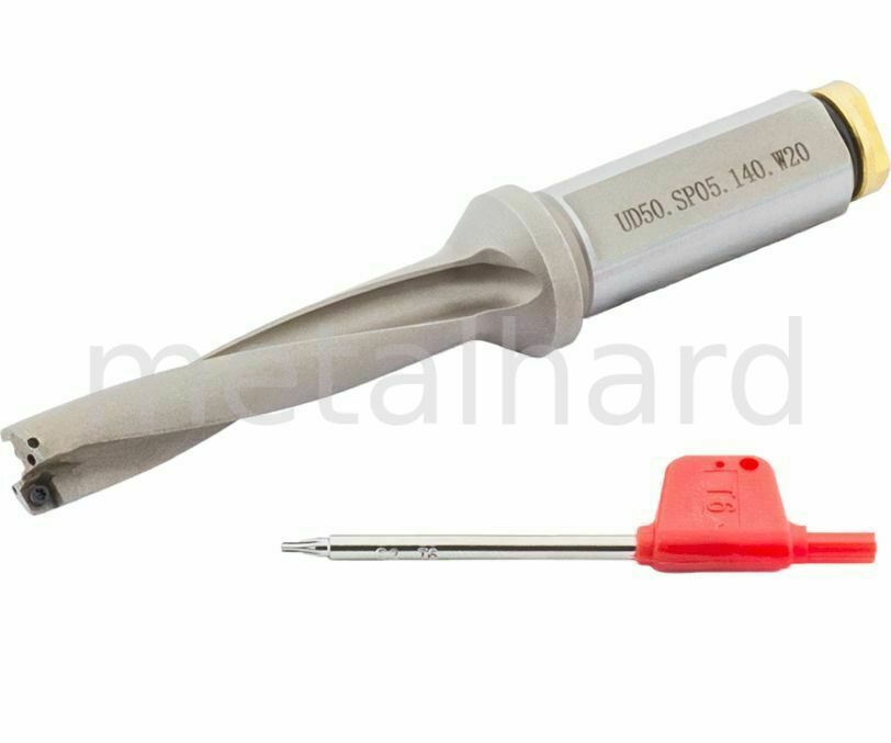 Сверло со сменными пластинами UD50.SP05.140.W20